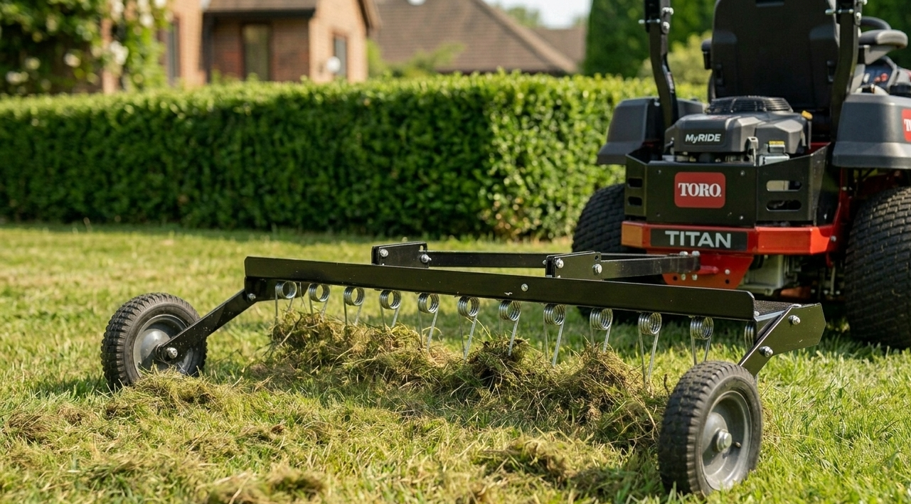 Dethatching